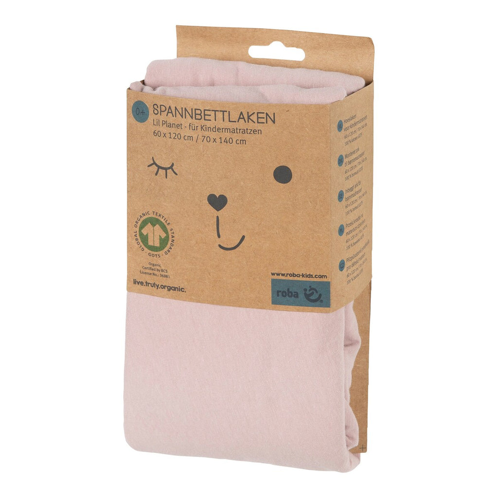Formsydd laken jersey Lil Planet 60x120-70x140 cm GOTS montert på madrass