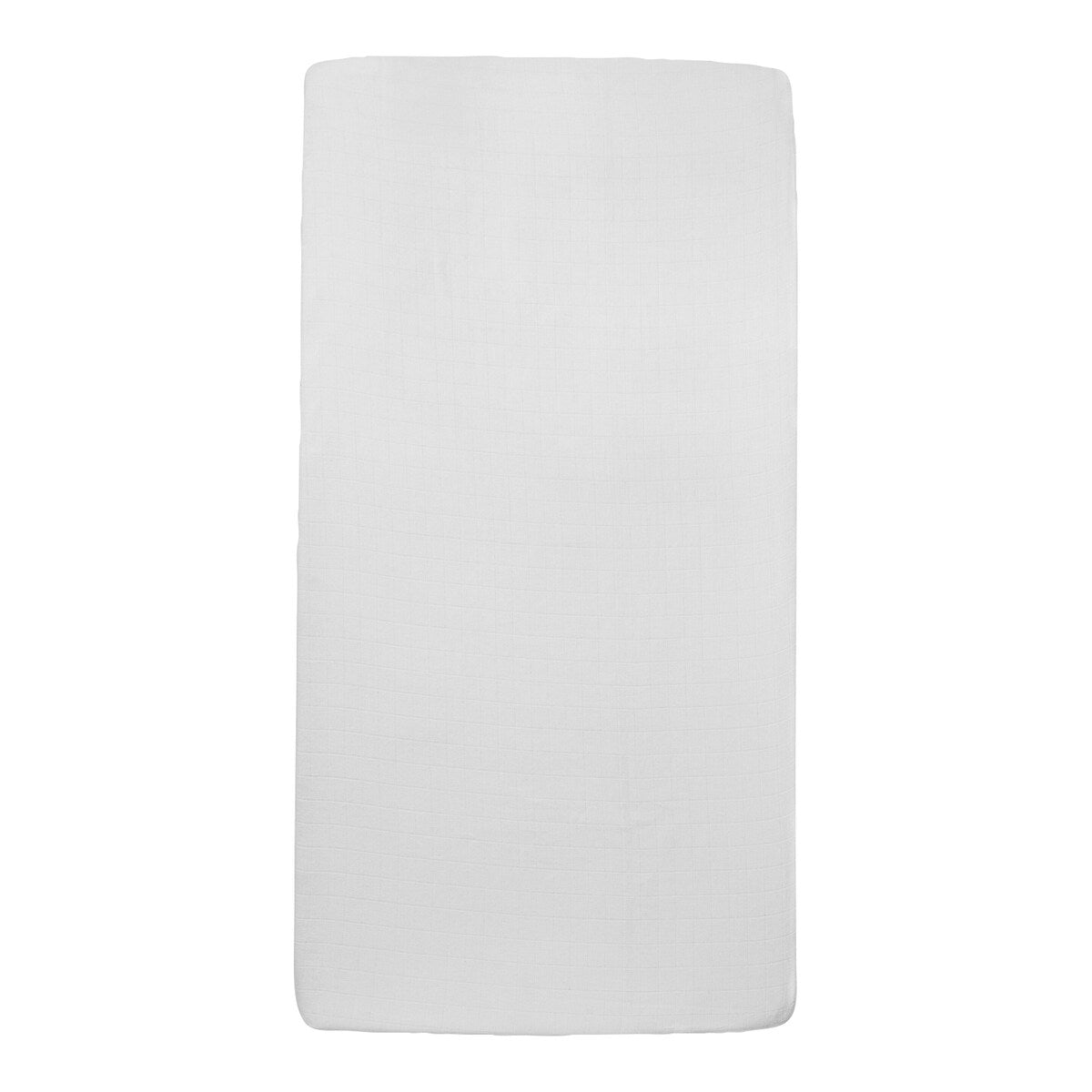 Formsydd laken musselin bomull 60x120 cm Meyco Baby forfra