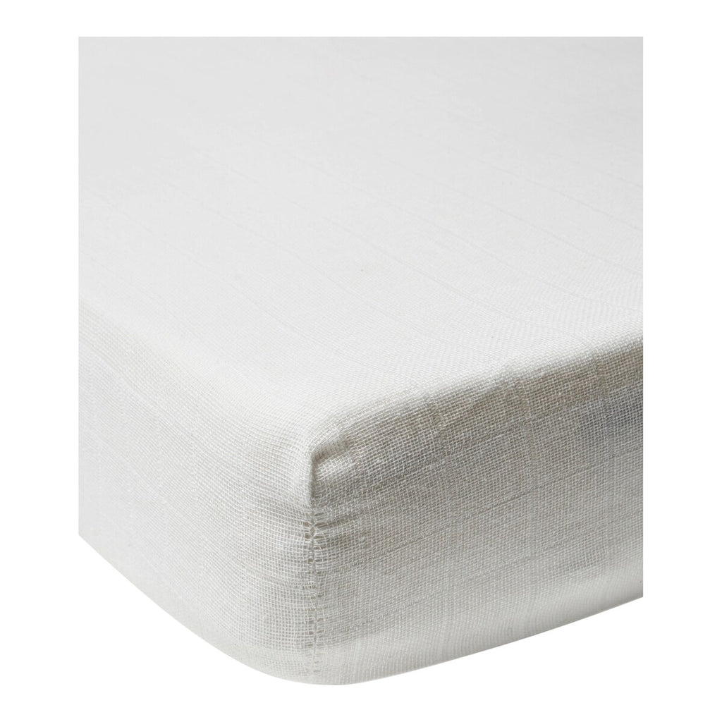 Formsydd laken musselin bomull 60x120 cm Meyco Baby bakside