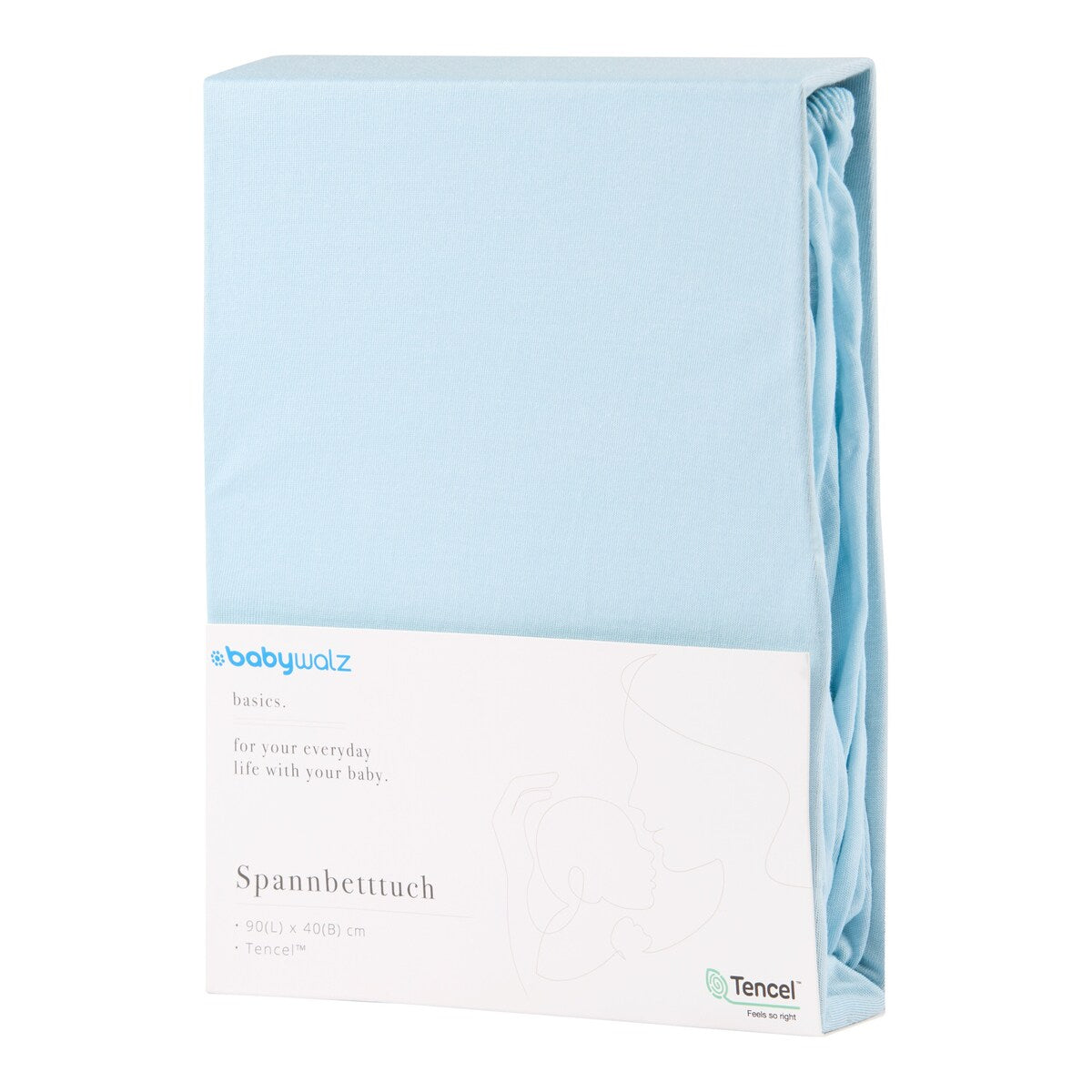 Formsydd laken TENCEL™ lyocell 40x90 cm - BASICS