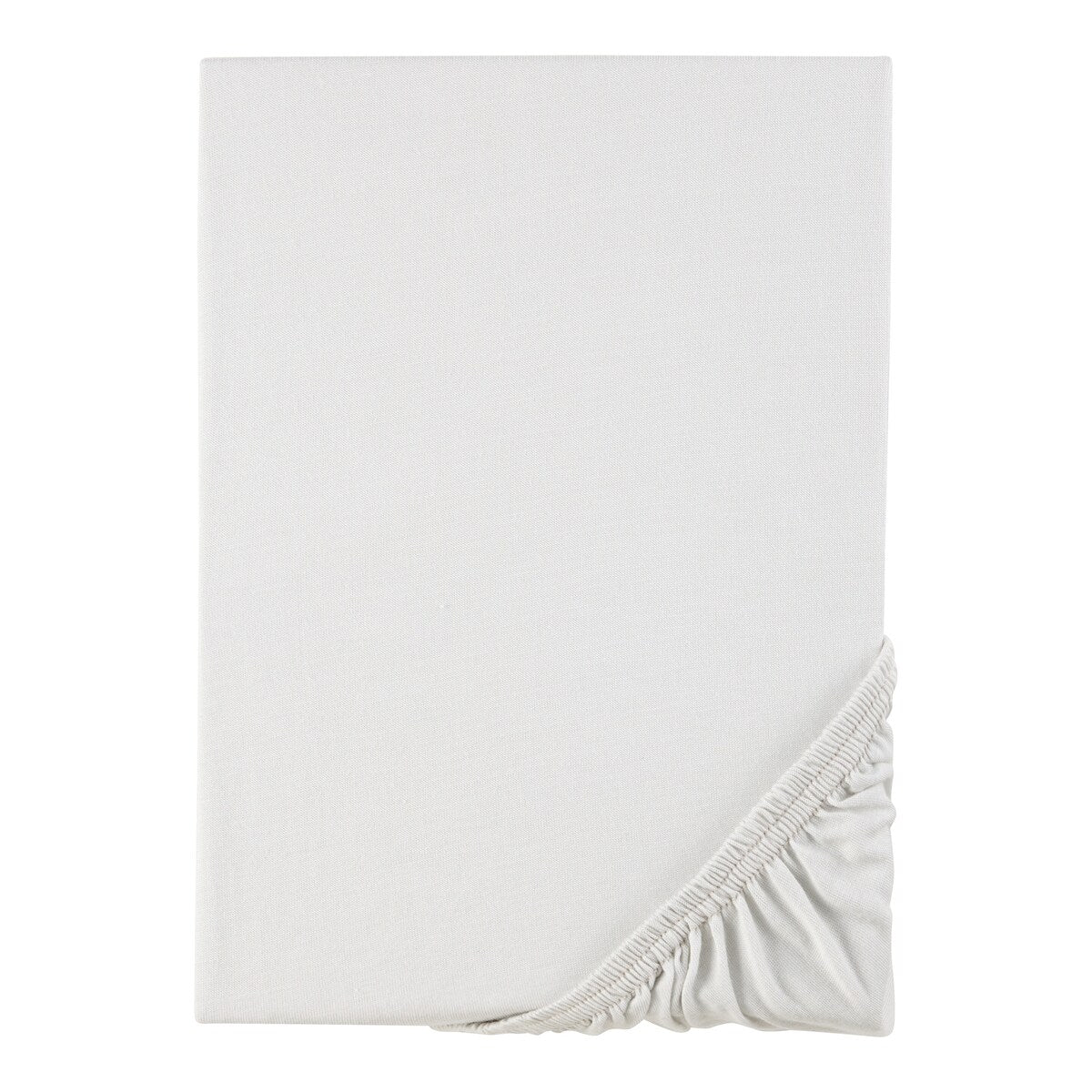 Nærbilde av tekstur på Formsydd laken TENCEL™ lyocell 60x120-70x140 cm