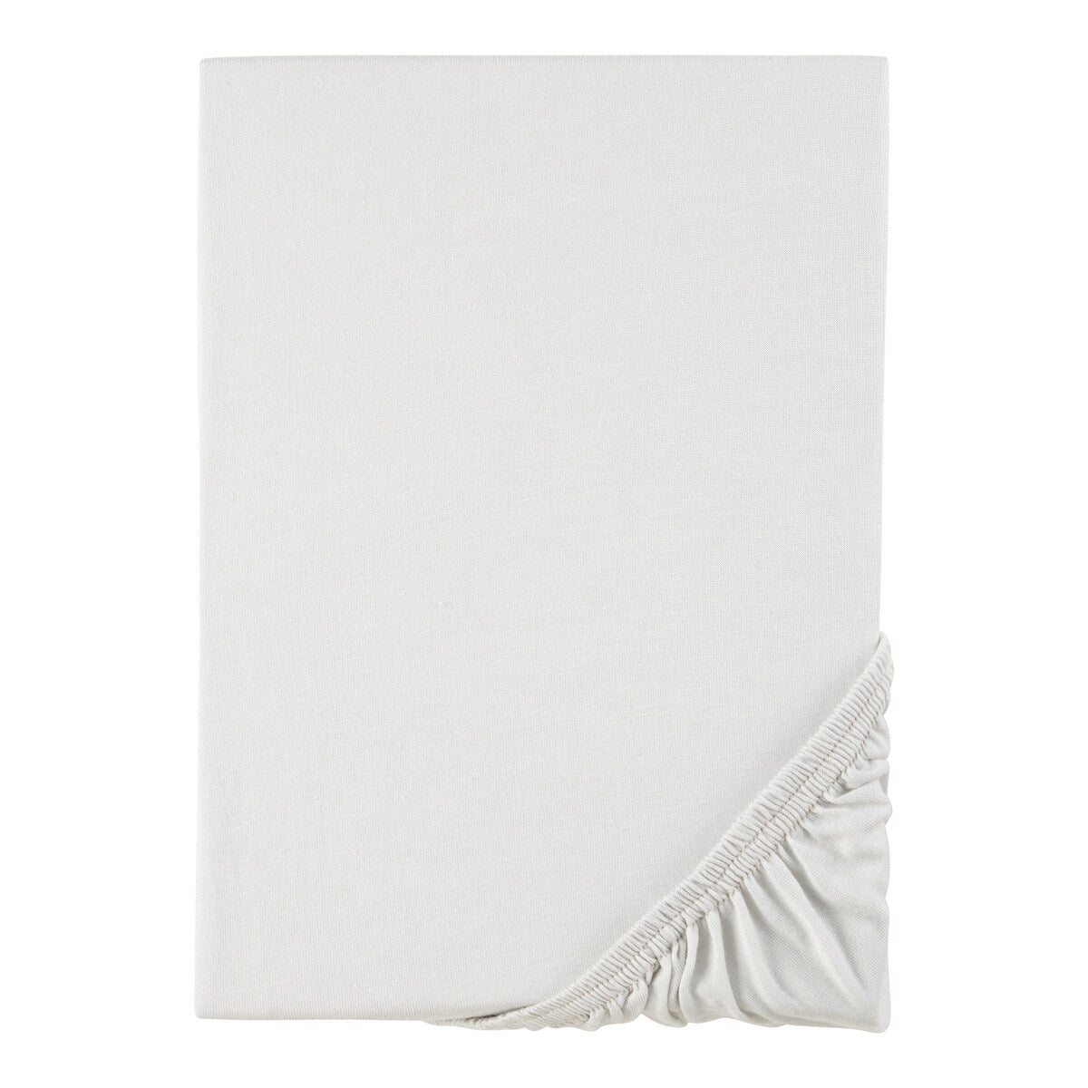 Nærbilde av stoffstruktur på Formsydd laken TENCEL™ lyocell 90x200 cm - baby-walz BASICS