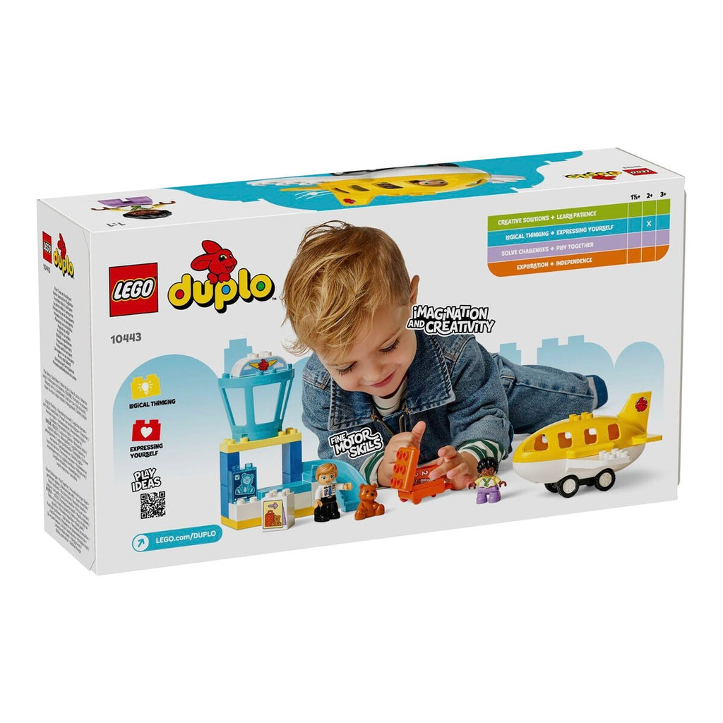 Nærbilde av flyplassterminal i Første besøk på flyplassen 23 deler fra 2 år - LEGO® DUPLO®