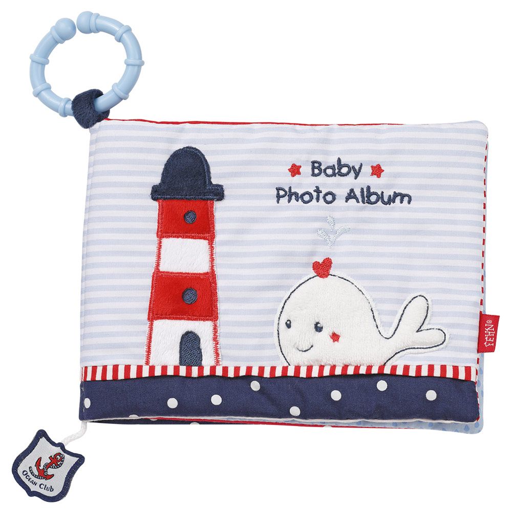 Fotoalbum for baby hval Ocean Club foran