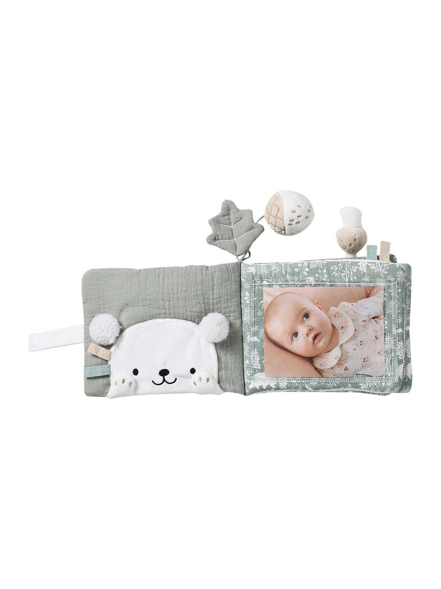 Fotobok for baby Waldspaziergang 18x14 cm bomull bakside