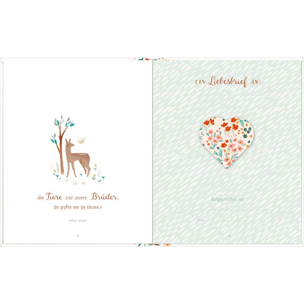 Detalj av pop-up brev i Fotoinnføringsalbum for familien med hardcover