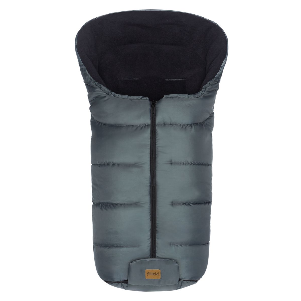 Fotpose i fleece 100x55 cm til sportsvogn og barnevogn - Fillikid vist forfra
