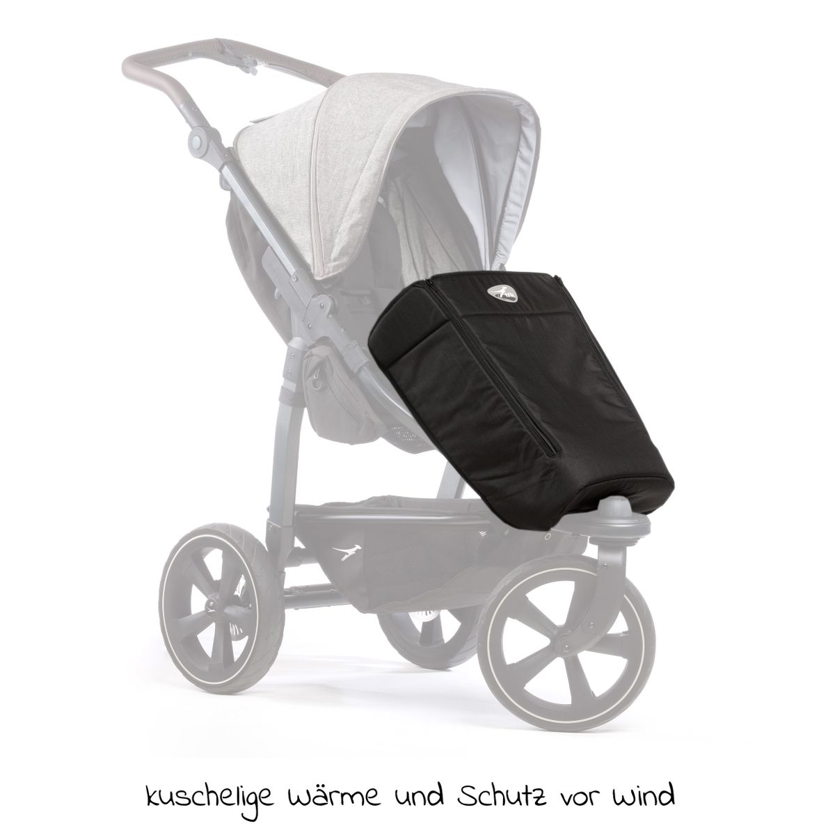 Fotteppe til Mono 2 sportsvogn, vindavvisende bakside