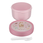 Fruktboks med gaffel 300 ml lekksikker PP - Mepal x Little Dutch detalj av gaffel
