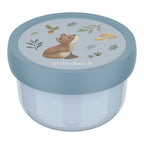 Fruktboks med gaffel 300 ml lekksikker PP - Mepal x Little Dutch