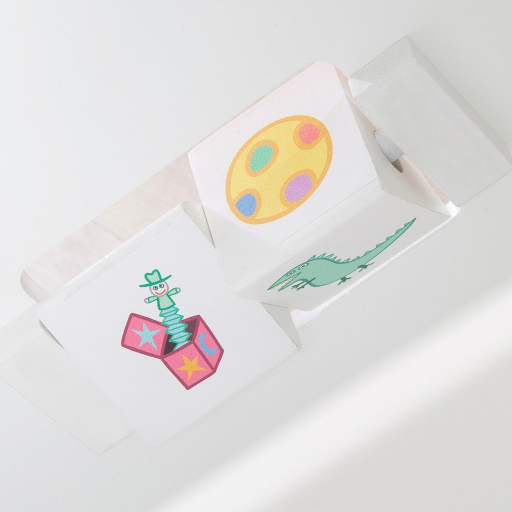 Gåbil buss Peppa Pig med aktivitetsleker med dreiespill detalj