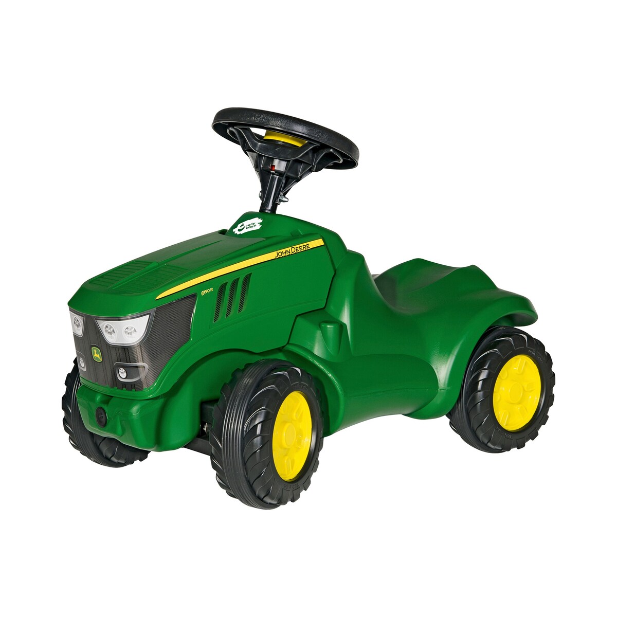 Gåbil rollyMinitrac John Deere 6150R forfra