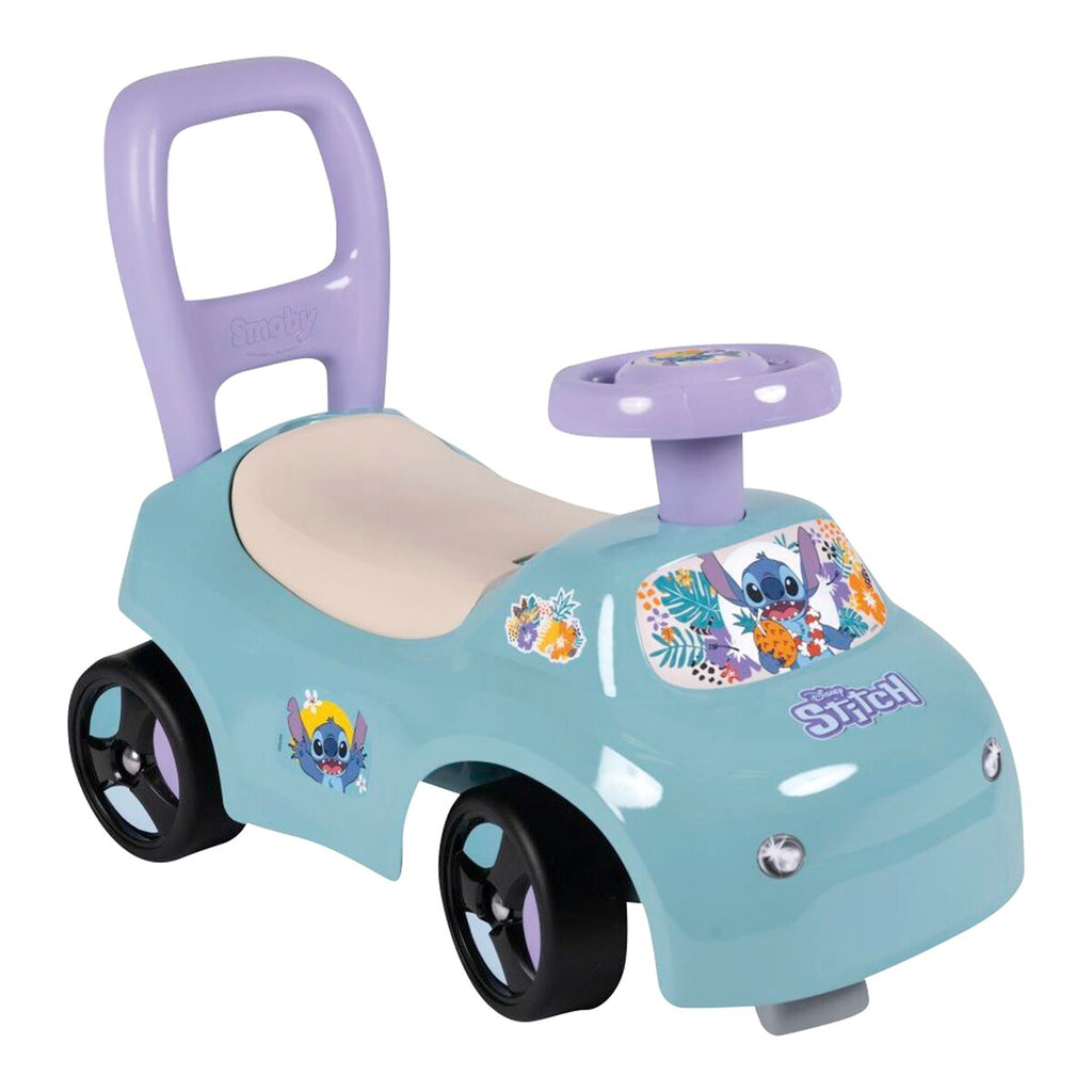 Gåbil Stitch-design 2-i-1 forfra