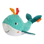 Gavesett 3 deler Ocean med rangle og knitrebook bakside