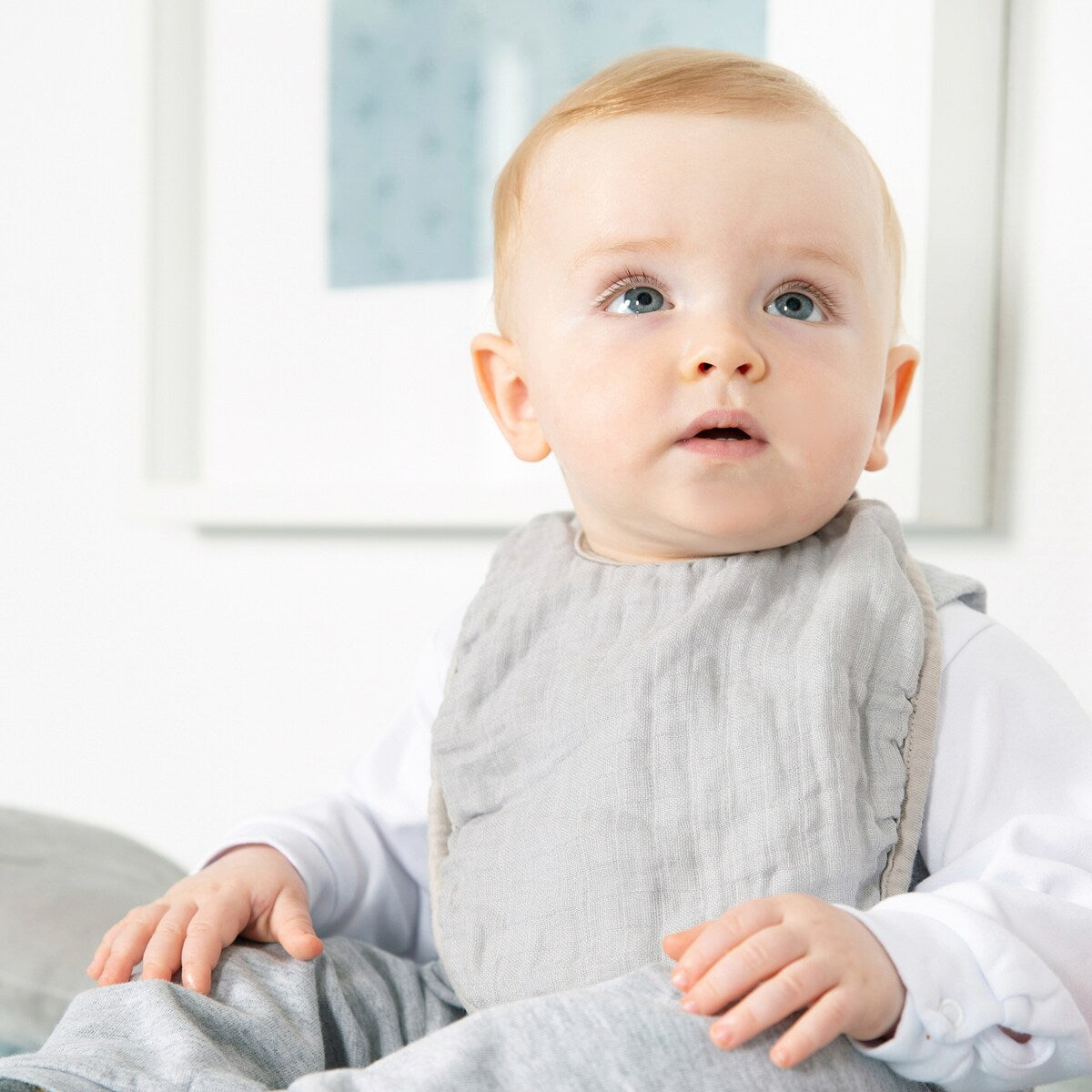 Gavesett baby essentials Lil Planet økologisk bomull turkis forfra
