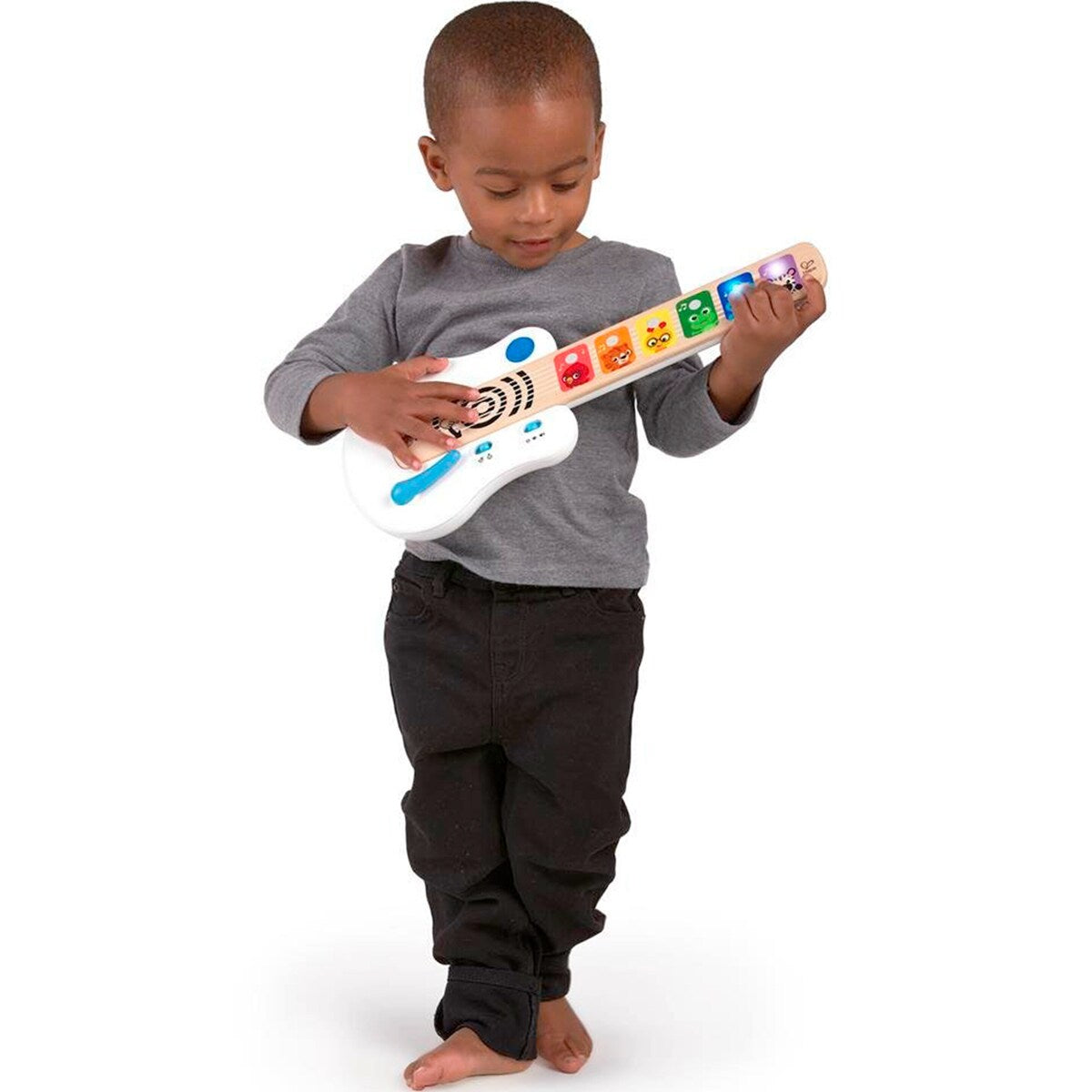 Gitar Magic Touch i tre med 2 spillmoduser montert og klar til bruk