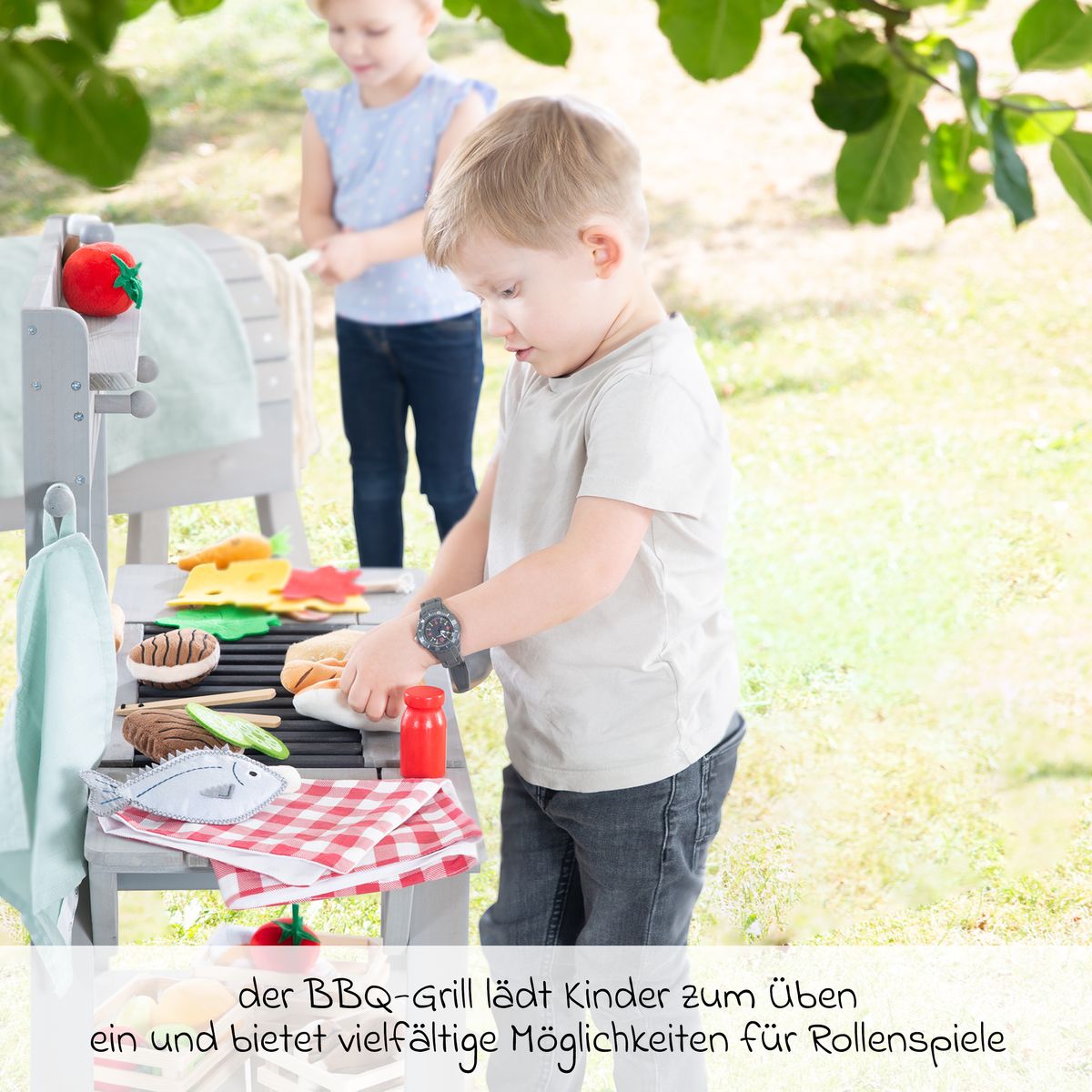 Nærbilde av lekekar på Gjørmekjøkken BBQ i heltre