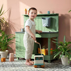 Gjørmekjøkken Mud Expert 80x40x90 cm bakside med oppbevaring