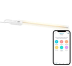 Glow underseng-belysning med bevegelsessensor hvit bakside