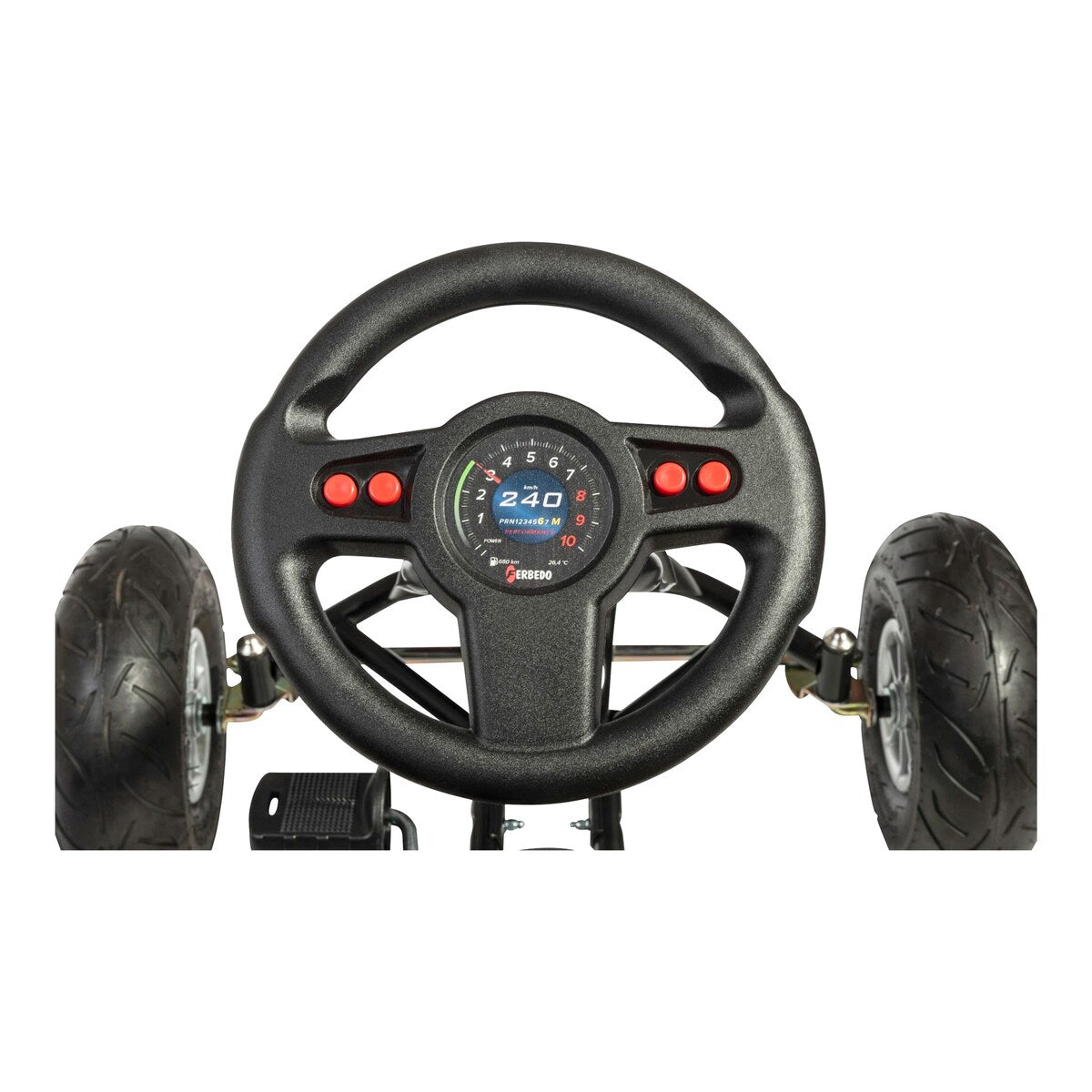 Go-kart AT X-Racer med anhengerkobling