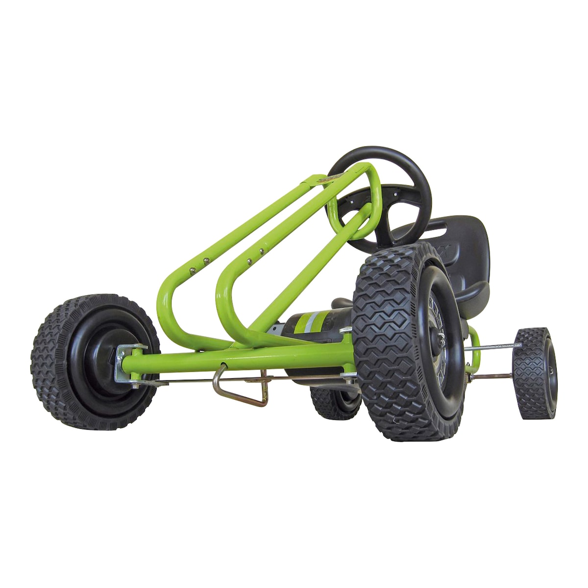 Sidebilde av Go-kart Lightning med EVA-dekk