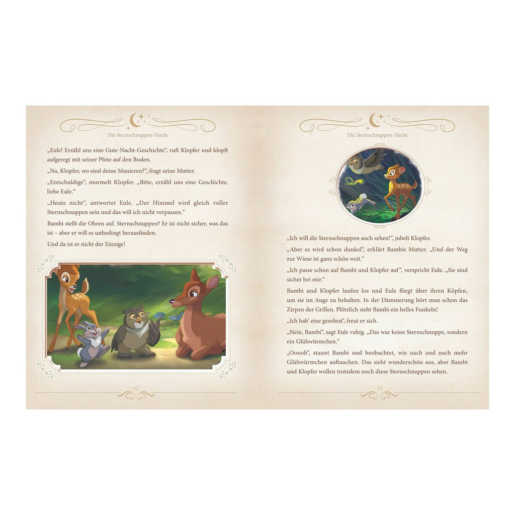 Detalj av illustrasjon i Godnatteventyr Disney den store gylne boken