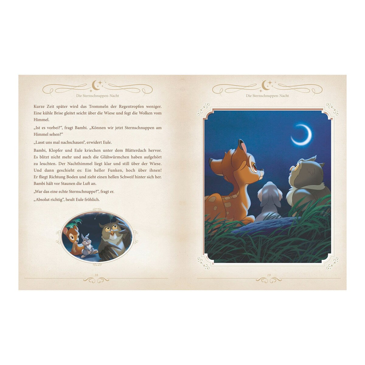 Side med historier i Godnatteventyr Disney den store gylne boken