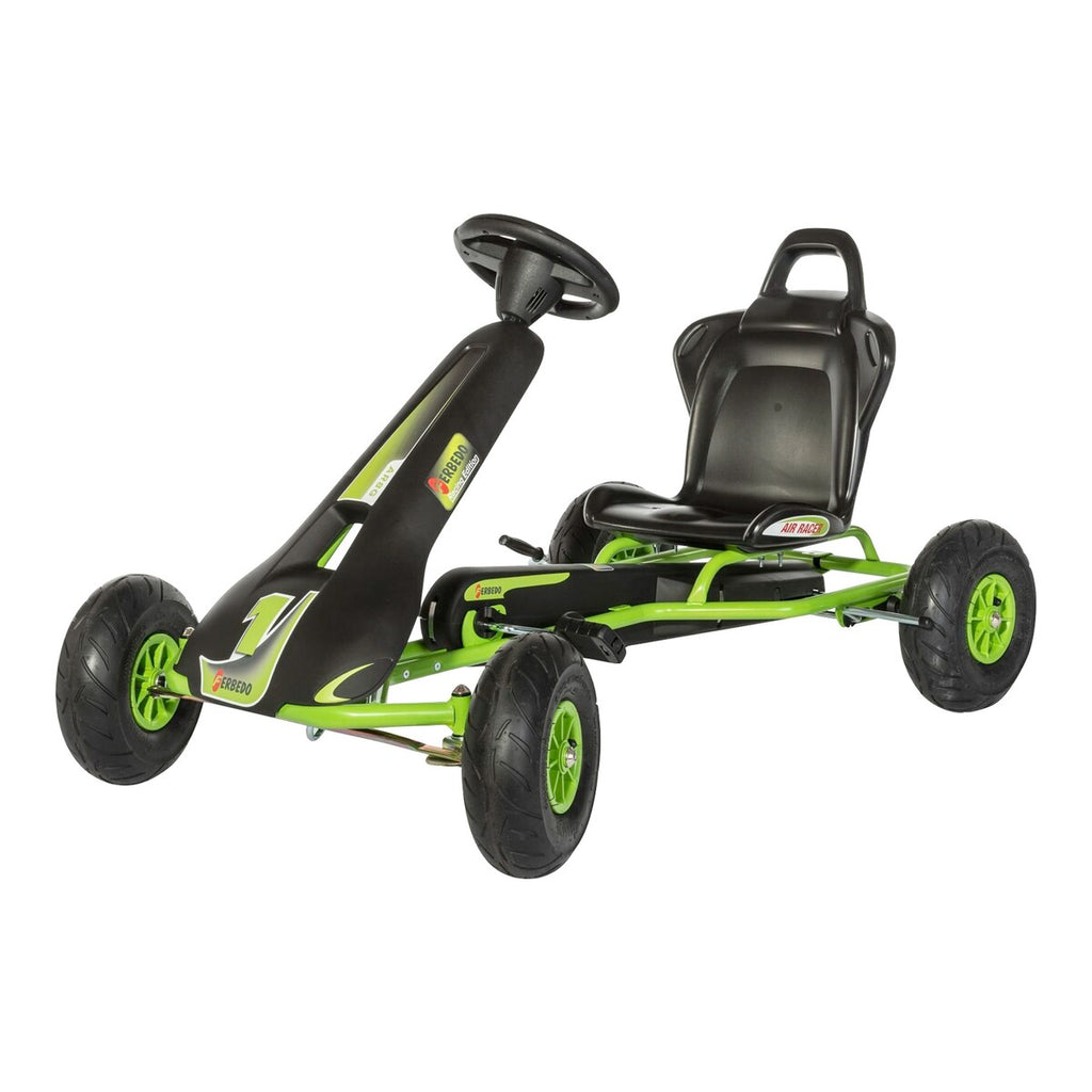 Gokart AR 8G fra 5 år opptil 150 cm med luftdekk forfra