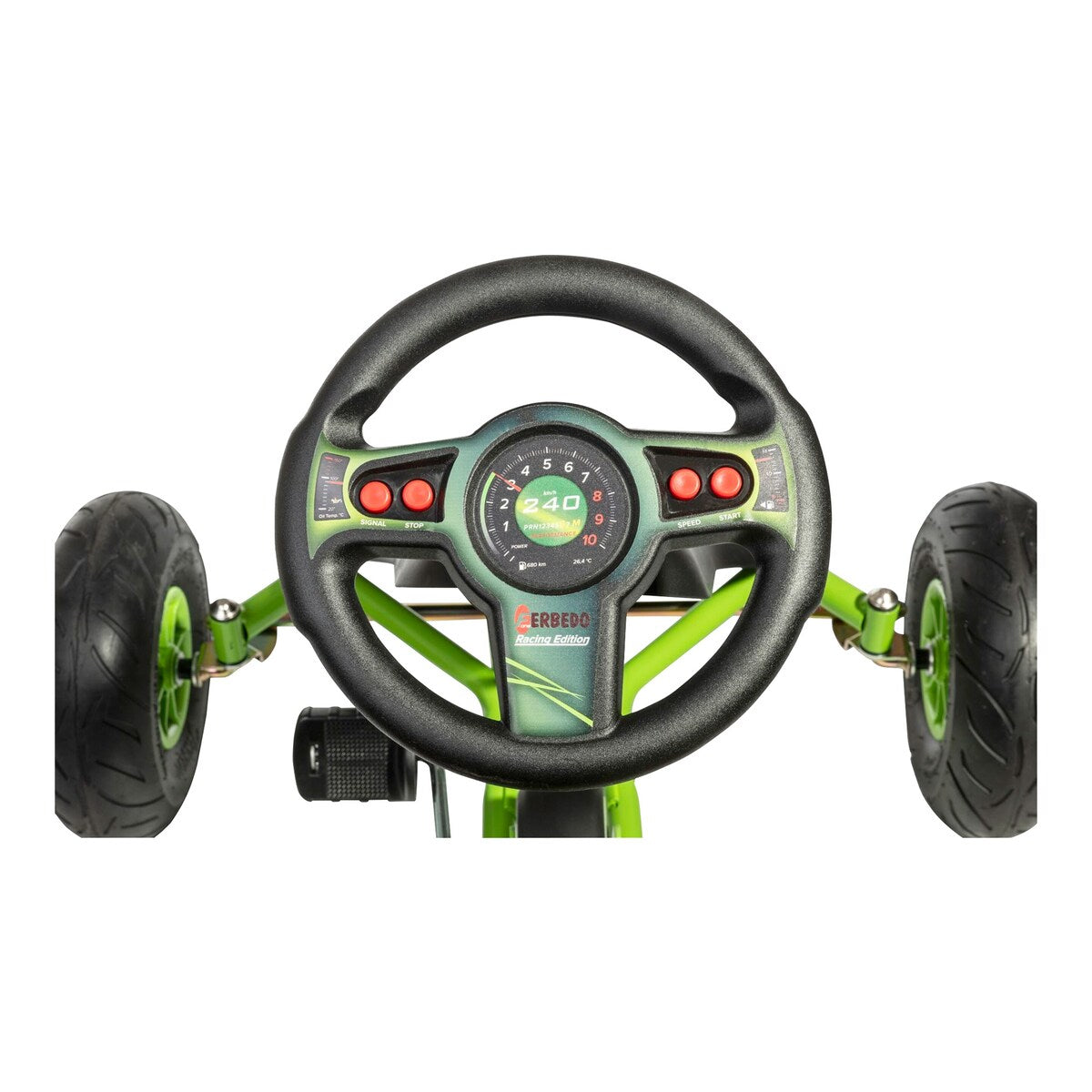 Hjul og eiker på Gokart AR 8G fra 5 år opptil 150 cm med luftdekk