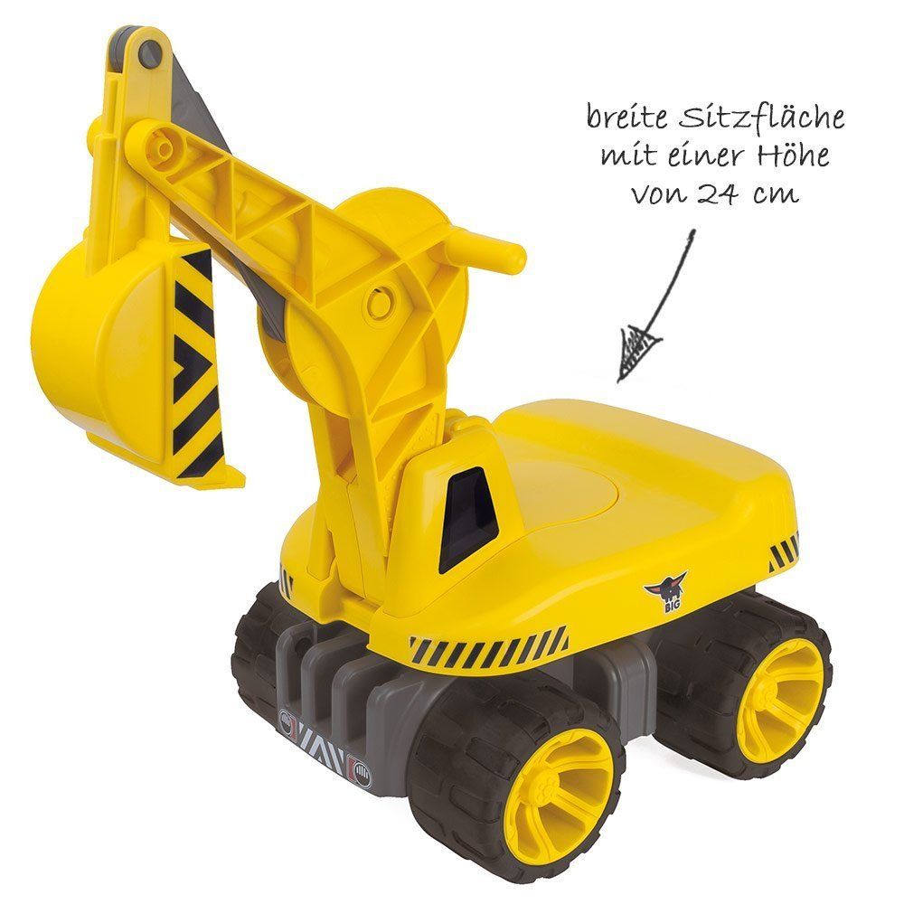 Gravemaskin Power-Worker Maxi Digger med dreibart sete bakside