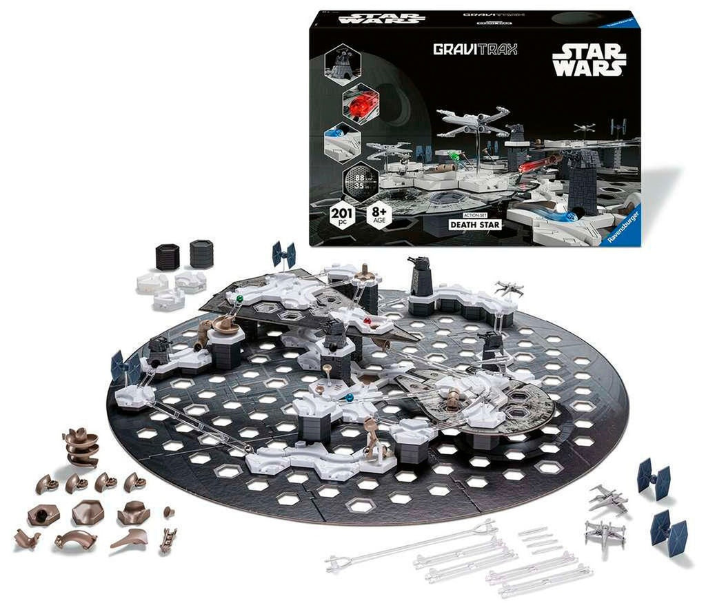 GraviTrax Action-sett Death Star Star Wars kulebane montert