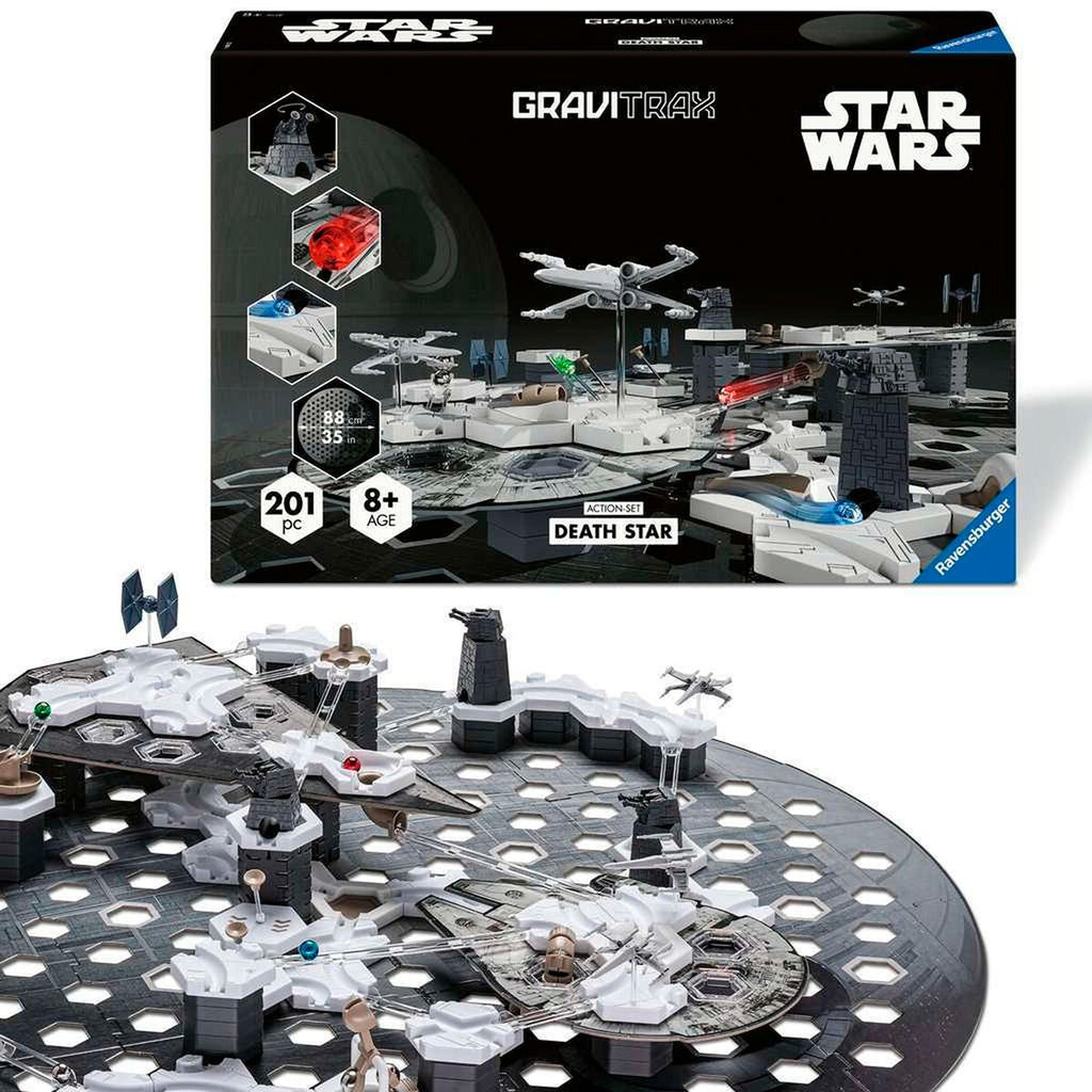 Nærbilde av X-Wing Fighter i GraviTrax Action-sett Death Star