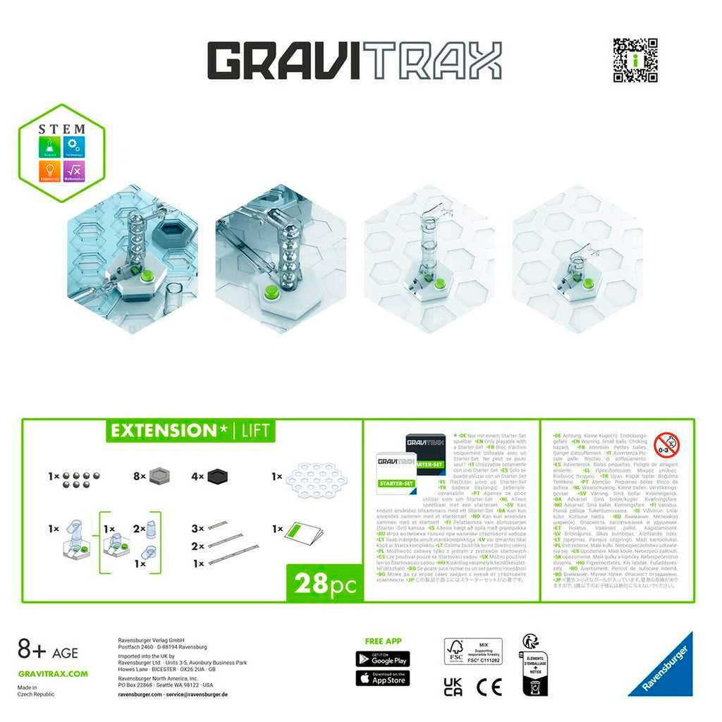GraviTrax Extension Lift bakside med deler