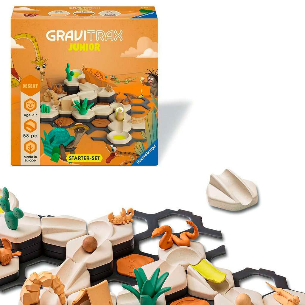 GraviTrax Junior starter-sett S Desert montert bane