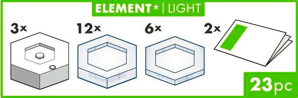 GraviTrax POWER Element Light lyseffekter med fargeendring