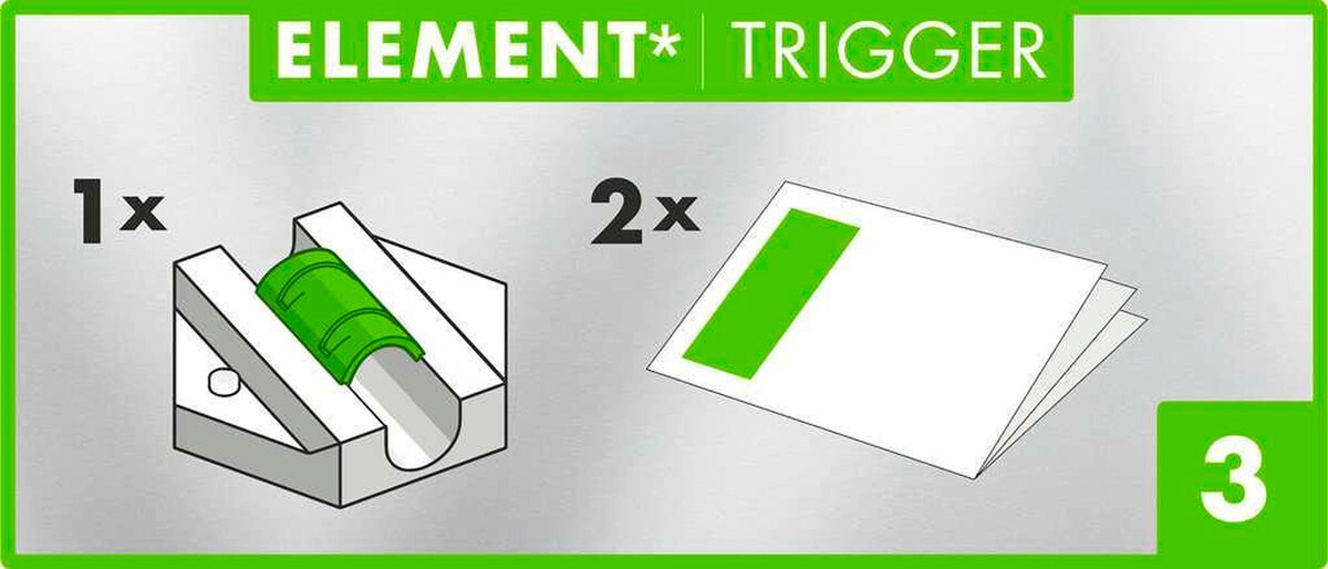 GraviTrax POWER Trigger elektronisk element kulebane i bruk