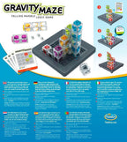 Gravity Maze kulebane-logikkspill med 60 oppgaver bakside