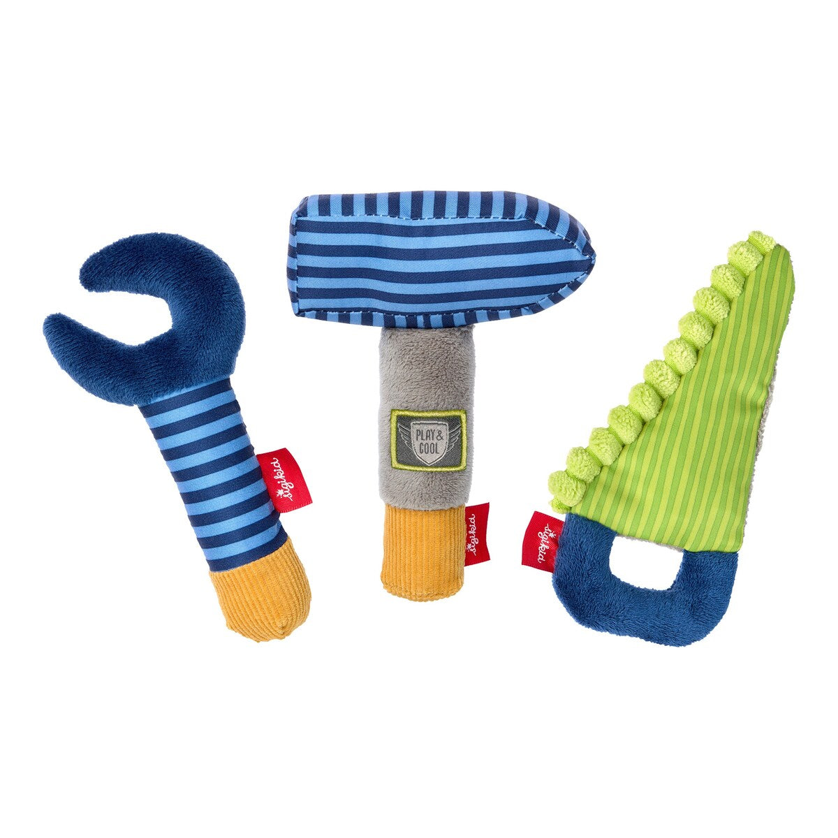 Griperinger-sett verktøy Play & Cool hammer forfra