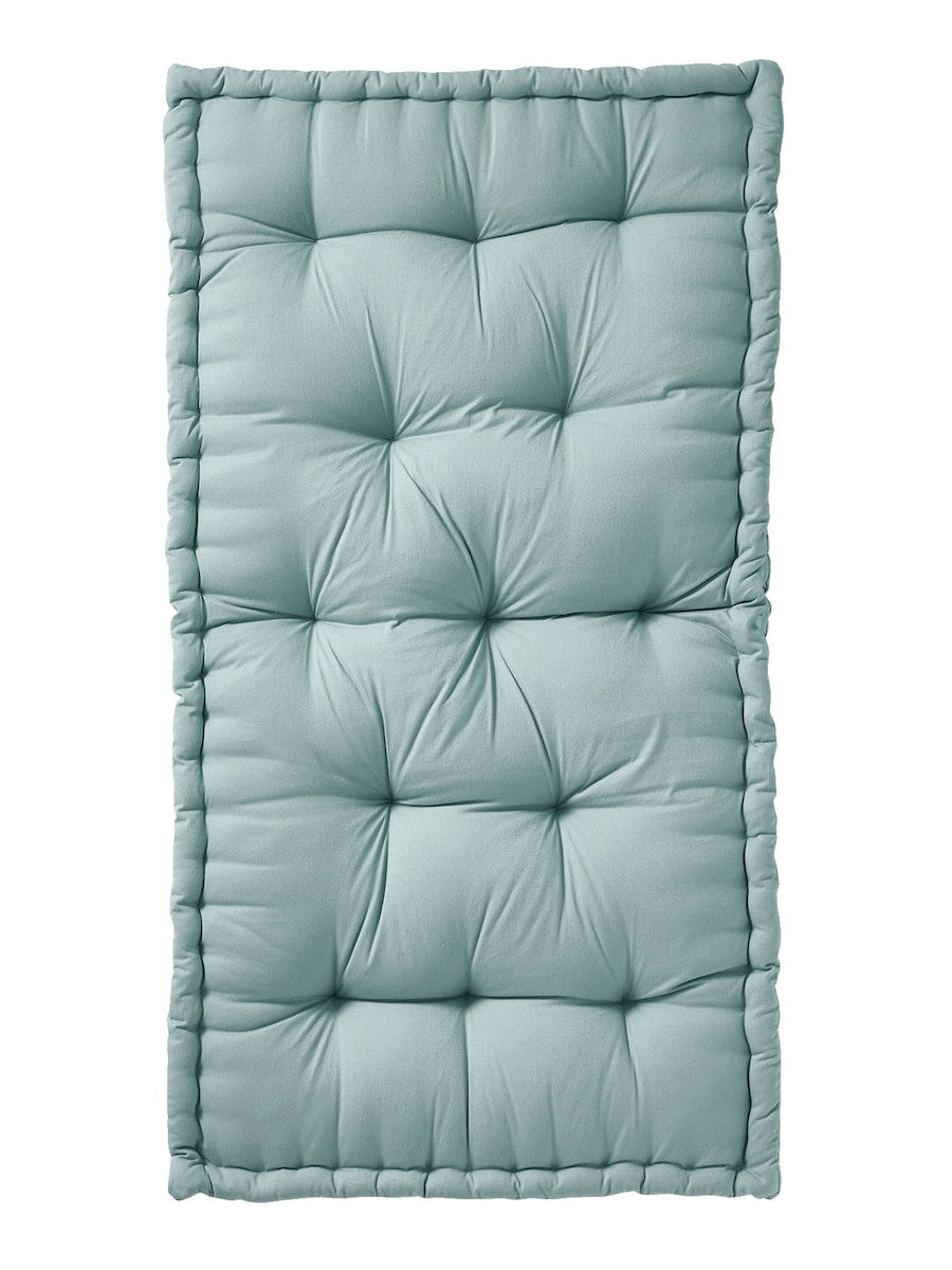 Gulvmadrass for barnerom futon-stil bomull Oeko-Tex detalj av polstring