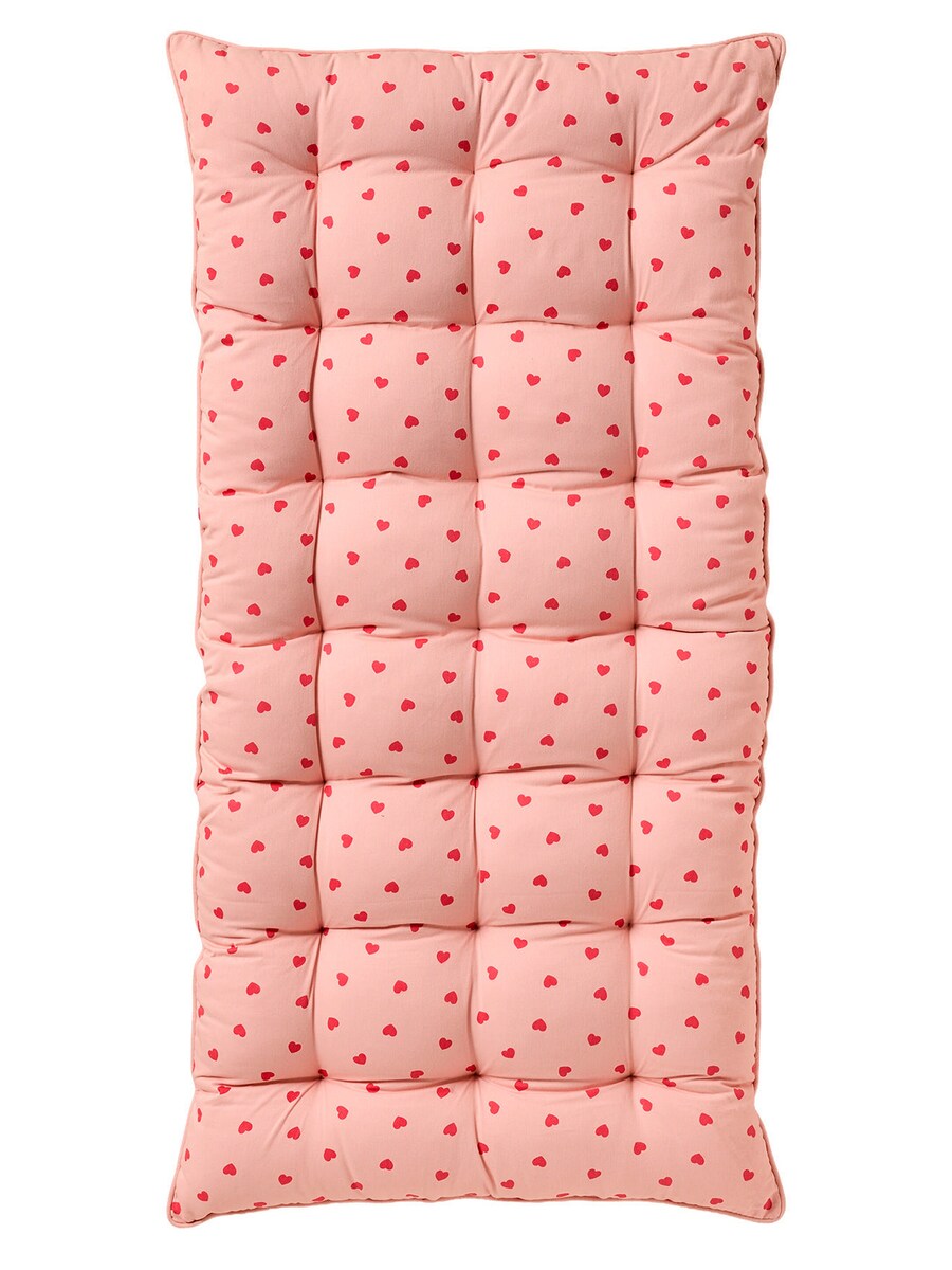 Gulvmadrass HERZEN for barnerom bomull 60x120x8 cm bakside