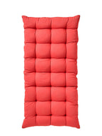Nærbilde av stoff og polstring på Gulvmadrass HERZEN for barnerom bomull 60x120x8 cm