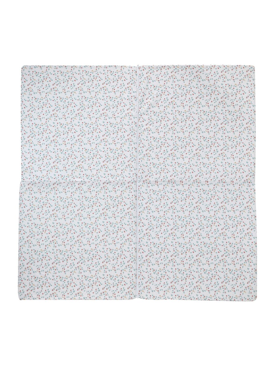 Gulvmadrass for barn sammenleggbar 140x140 cm Vertbaudet nærbilde av glidelås