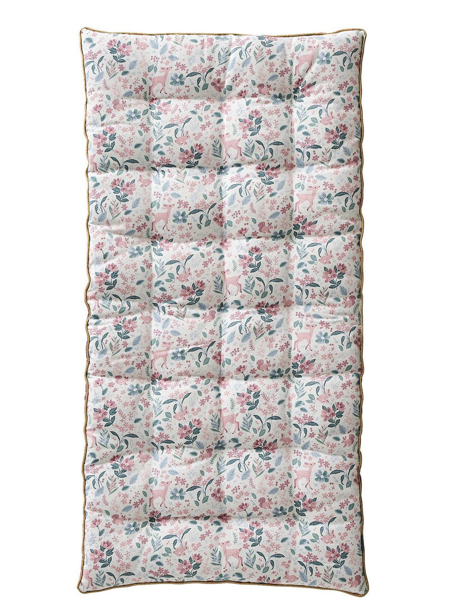 Gulvmadrass WUNDERLAND vendbar 60x120 cm bomull forfra