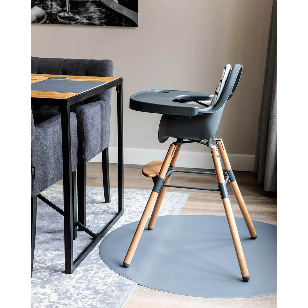 Gulvmatte for barnestol Ø 110 cm med sklisikring - eeveve