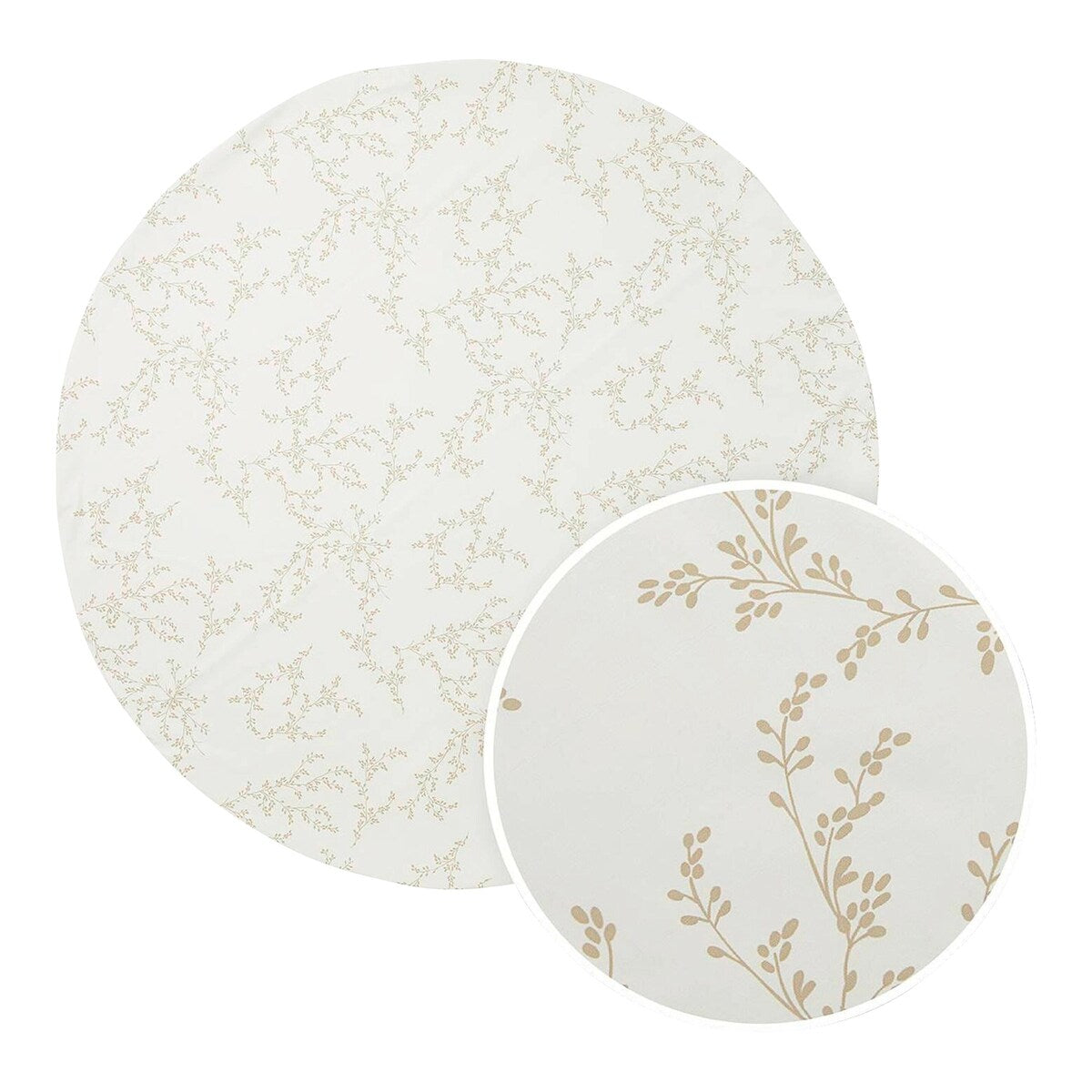 Gulvmatte for barnestol 110 cm vanntett sklisikker - Meyco Baby