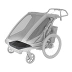 Detalj av gulvmatte for Thule Chariot 2 Double sykkeltilhenger