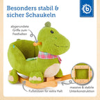 Montert gyngedyr dinosaur i barnerom