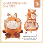 Detalj av sikkerhetssele på Gyngedyr hest Calimero