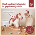 Gynngehest Ginger i plysj fra 9 mnd, 60x33x58 cm - Bieco