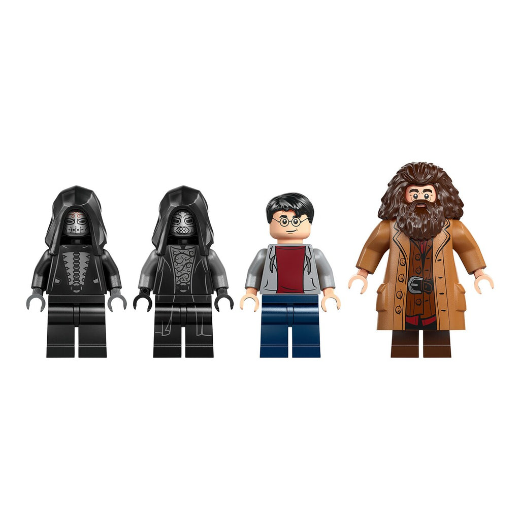 Nærbilde av minifigurer fra Hagrids og Harrys flukt fra Hekkveien 76459